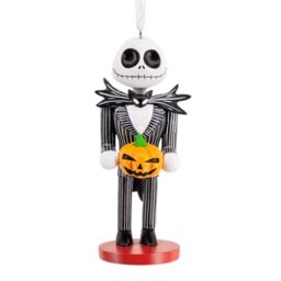 Hallmark Jack Skellington Nutcracker Ornament, Black, White