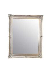 "Mirror MirrorOutlet Quality Ornate White Wood Frames 3"" Large sizes 5 colours frame only or Plast."