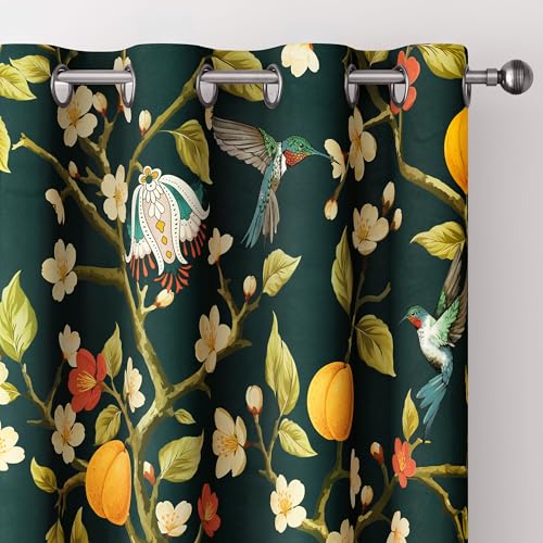 Tyrot Blackout Curtains for Bedroom Black Out Curtains Room Darkening Window Drapes, C10