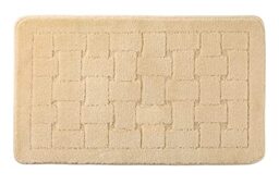 Emma Barclay Orkney - Crosshatch Bath Mat (45x75cm) (Cream)