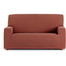 ECOMMERC3 Universal and Versatile 3 Seater Sofa Cover ??? Orange Sofa Cover Protector Easy to Install for Back, Seat and Arms