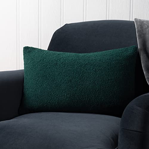 furn. Malham Fleece Rectangular Feather Filled Cushion