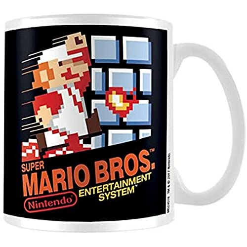 Pyramid International Super Mario (Nes Cover) Mug - 10Oz / 315Ml Ceramic Mug - One Size