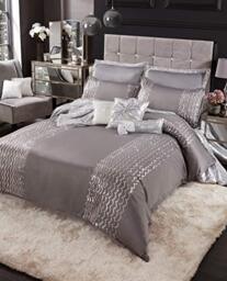 Sleepdown Caprice Reversible Printed Bryony 100% Polyester Quilt/Duvet Cover - Double