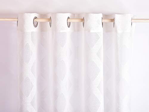MI CASA Curtain 140 x 260 white