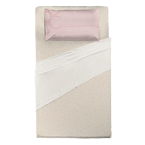 THUN - Pink Duvet Cover Set - Iconic Elegance Line - 1/2 P - 100% Cotton
