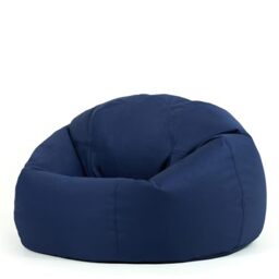 Bean Bag Bazaar Hi-Rest Outdoor Kids Bean Bag with Filling Included, Blue