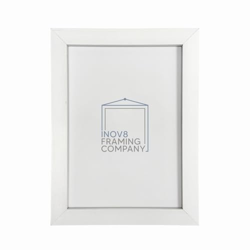 Inov8 Photo Frame Bamboo White 8x6 (6x4 App)