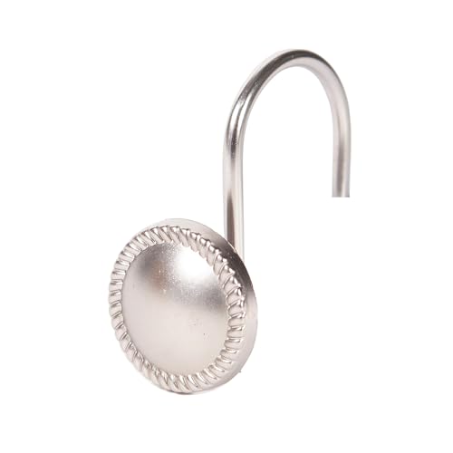 Kenney Erin Shower Curtain Hooks (12 Pack)