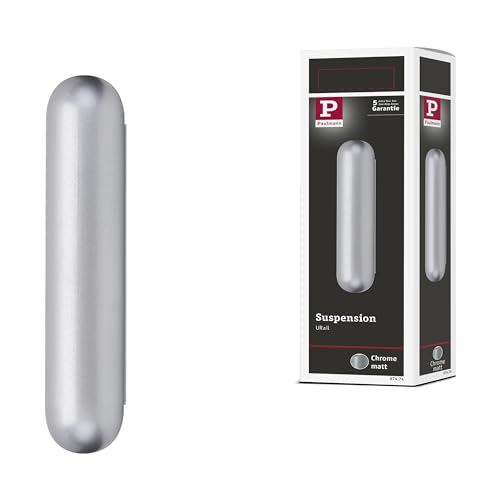 Paulmann 97474 URail Pendant Adapter Length-Adjustable Chrome matt Rail System