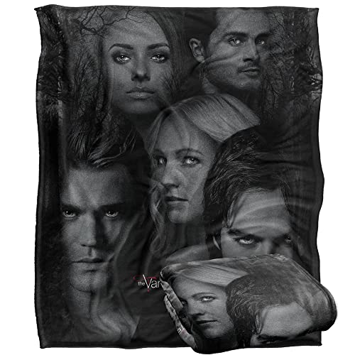 VAMPIRE DIARIES in The Woods Officially Licensed Silky Touch Super Soft Throw Blanket 152 x 127 cm