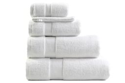 Cosy & Trendy Billyn Cotton Hand Towel 650 GSM - White - 50 x 100 cm - Soft, Thick & Ultra Absorbent