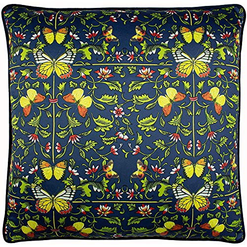 Paoletti Potage Cushion Cover, Navy, 50 x 50cm