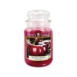 Price's Candles Black Cherry Large Jar Candle