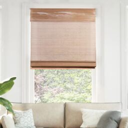 "CHICOLOGY Bamboo Blinds, Bamboo Shades, Roman Shades for Windows, Roman Window Shades, Window Shades for Home, Bamboo Shades for Patio, Blinds & Shades, Window Shade, 32""W X 64""H, Acorn"
