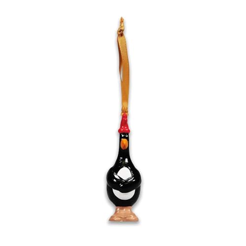 Half Moon Bay - Wallace & Gromit - Feathers McGraw - Shaped Hanging Decoration - Official Merchandise - Christmas Tree Ornament and Home Decor - Gifts for Aardman Fans and Movie Memorabilia Collectors