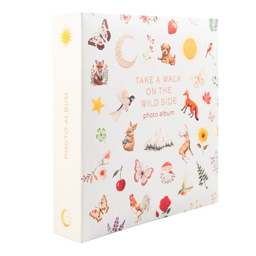 Grupo Erik 6x4 Photo Album - Wild Side - 10x15 cm, 200 Pockets Photo Albums 6x4, Memory Book - Gifts Under 15 Pounds, Cute Gifts For Women & For Men
