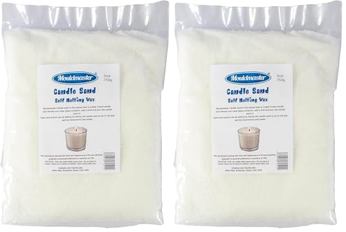 Mouldmaster Candle Sand Wax Granules Self Melting Wax 750g (Pack of 2)