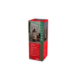 Konstsmide Christmas Decorations LED Snow Globe Lantern Dickensian Scene/Water Filled/Indoor, 5 Hour Timer/Battery Operated: 3xAA 1.5V (excl.)/Christmas Lantern 1 Warm White Diodes