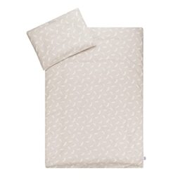 Julius Zöllner Twiggy Jersey Children's Bed Linen 100 x 135 cm + 40 x 60 cm, 2-Piece Set Consisting of Duvet Cover and Pillowcase, 100% Jersey Cotton, with Zip, Standard 100 by Oeko-Tex, Twiggy