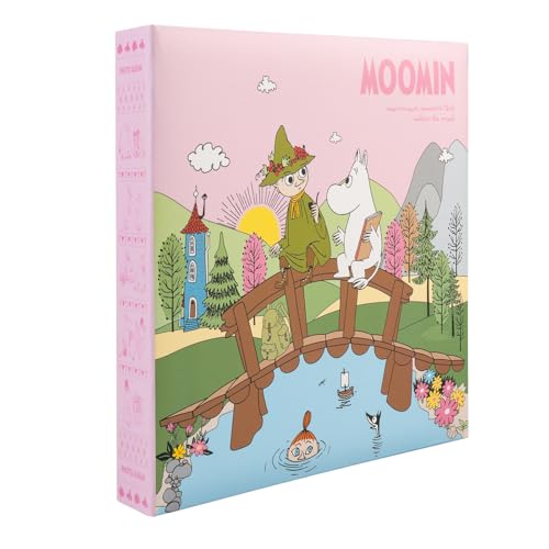 Grupo Erik 6x4 Photo Album - Moomins Gifts Under 15 Pounds - 10x15 cm, 200 Pockets Photo Albums 6x4, Memory Book - Moomin Gifts For Women & For Men