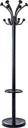 MAUL MAULnubis Coat Stand - Modern and Stable Standing Coat Rack for Private Use, Office and Reception Rooms - Sturdy Steel Clothes Rack for Jackets - Black