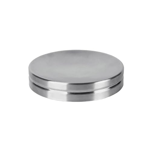 Gedy Nigella Soap Dish, Stainless Steel, Chrome, 11 x 11 x 2.1 cm