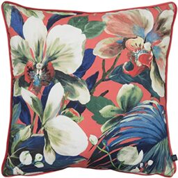 Prestigious Textiles Moorea Polyester Filled Cushion, Cotton, Coral