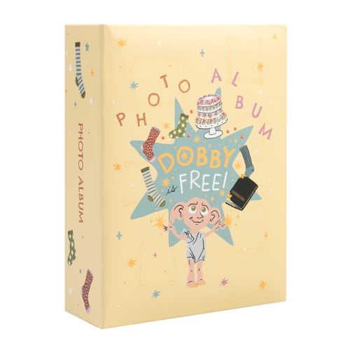 Grupo Erik 6x4 Photo Album - Harry Potter Gifts Under 10 Pounds - 10x15 cm, 100 Pockets Photo Albums 6x4, Memory Book - Harry Potter Merchandise, Gifts For Women & For Men