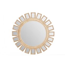 Premier Housewares Wall Mirror/Hanging mirror wall/Sunflower Bathroom Wall Mirrors/Garden Mirrors For Outdoor /W88 x D4 x H88cm.