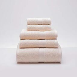 Sancarlos AQUARIUM 5-Piece Towel Set, 100% Cotton, Density 450 g/m2, Cream