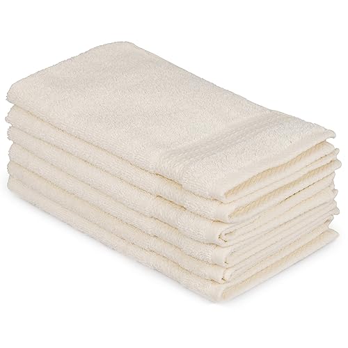 WELL HOME MOBILIARIO & DECORACIÓN Complimentary Towel Set (6 Pieces) Cream