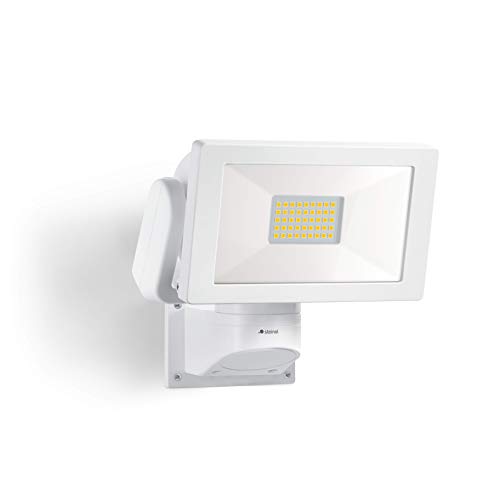 STEINEL LED Spotlight LS 300 White 29.5 W Floodlight - 2704 lm Brightness – Swivelling – Neutral White (4000 K) – IP44