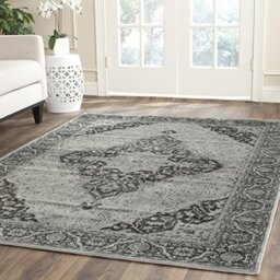 Safavieh Traditional Indoor Woven Rectangle Area Rug, Vintage Collection, VTG159, in Light Blue / Multi, 122 X 170 cm for Living Room, Bedroom or Any Indoor Space
