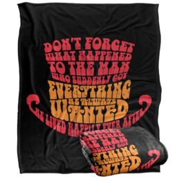 LOGOVISION Willy Wonka And The Chocolate Factory Happily Ever After Silky Touch Super Soft Throw Blanket 152 X 127 Cm