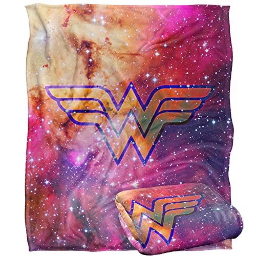 JUSTICE LEAGUE Wonder Woman Wonder Galaxy Silky Touch Super Soft Throw Blanket 152 x 127 cm