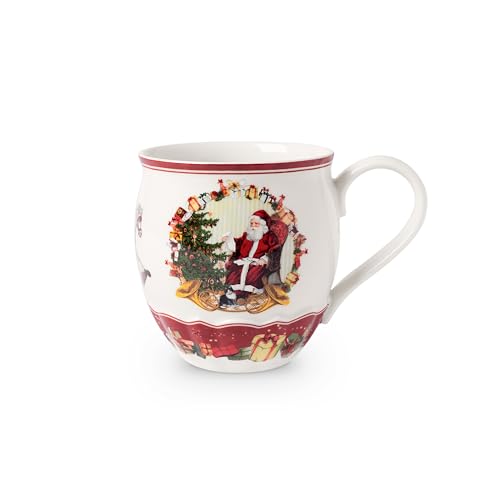 Villeroy & Boch - Toy's Fantasy Coffee Mug 380 ml, Microwave Safe - Christmas Mug, Cup for Tea, Premium Porcelain