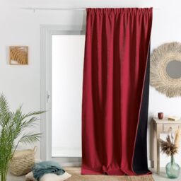 HomeMaison.com Insulated Curtain – Thermal Curtain – Blackout Curtain – Opera Curtain – 140 x 260 cm