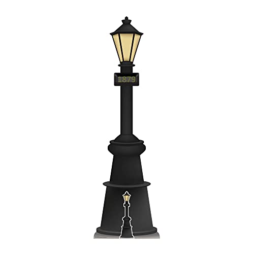 Star Cutouts SC4211 Victorian Lamp Post Large Cardboard Cutout - Ideal For British Theme
