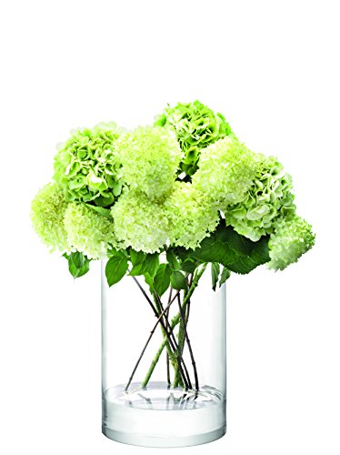 LSA International Column Vase/Candleholder H40 x Ø30cm Clear - 1 unit - Handmade Glass - CO29