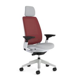 Steelcase Ergonomic office chair: Series 2, with Headrest, Grey