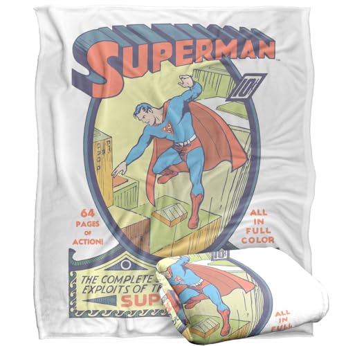 Superman1 Silky Touch Super Soft Throw Blanket 152 X 127 Cm