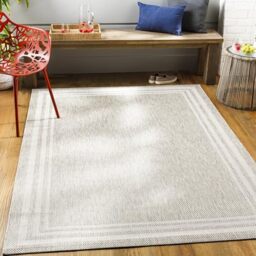 Livabliss Akriti Colos Indoor Outdoor Rug – 130x180 cm, Grey, Beige & Taupe