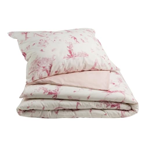 Gamanatura Toys – Duvet Cover Set – Pink – 90 cm Bed