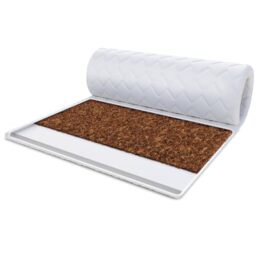 FDM Matrastopper Kokos Koudschuim Matras Topper 200x200 Cm Hardheid H4 Hoogte Ca 4 Geschikt Voor Mensen Met Allergieen Oeko Tex Wit 811154387