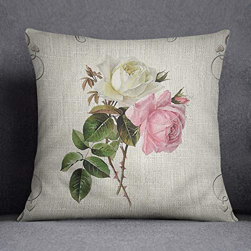 Bonamaison Decorative Cushion Cover, Throw Pillow Case, Size: 45X45 Cm - Designed and Manufactured in Turkey