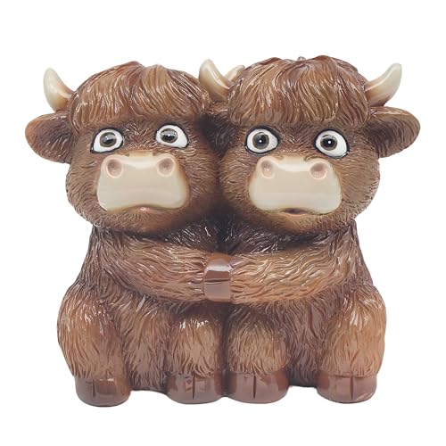 Lesser & Pavey Hamish Highland Cow Twin Decor Figurine