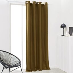 Today Thermal Curtain 140 x 240 cm Plain Bronze