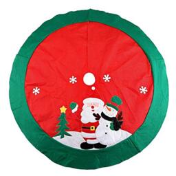 Uten 100cm Christmas Tree Apron,Skirt Chic Practical Creative Durable Tree Base Decoration Xmas Holiday Ornament Home Party Tree Skirt Mat Carpet Apron