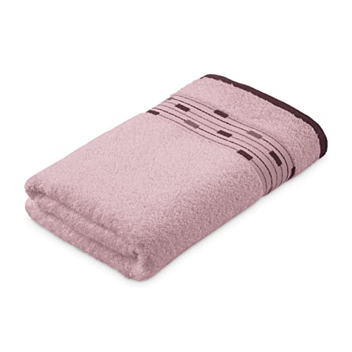 Frottana Magic shower towel 67 x 140 cm made of 100% cotton, rose